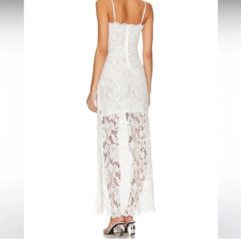 HEMANT & NANDITA for Free People Reet Lace Midi Dress NWT